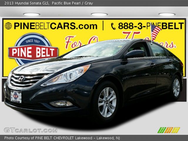 2013 Hyundai Sonata GLS in Pacific Blue Pearl