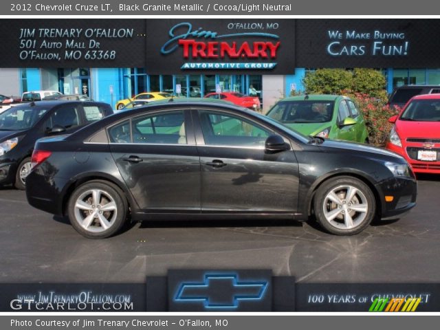 2012 Chevrolet Cruze LT in Black Granite Metallic