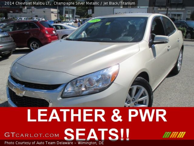 2014 Chevrolet Malibu LT in Champagne Silver Metallic