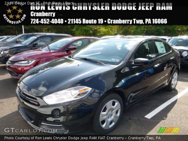 2016 Dodge Dart SE in Pitch Black
