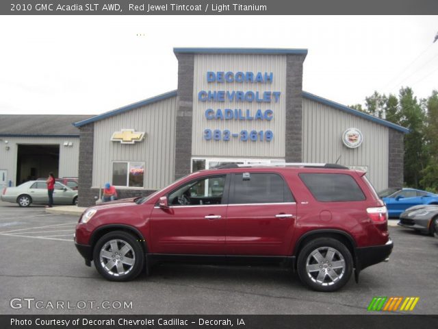 2010 GMC Acadia SLT AWD in Red Jewel Tintcoat