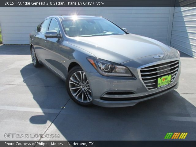 2015 Hyundai Genesis 3.8 Sedan in Parisian Gray