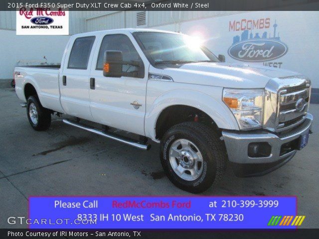 2015 Ford F350 Super Duty XLT Crew Cab 4x4 in Oxford White