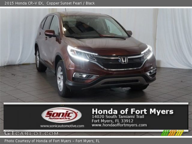 2015 Honda CR-V EX in Copper Sunset Pearl
