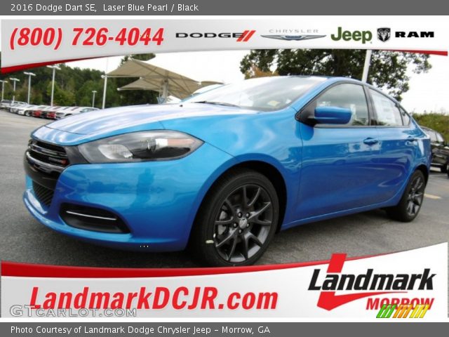2016 Dodge Dart SE in Laser Blue Pearl