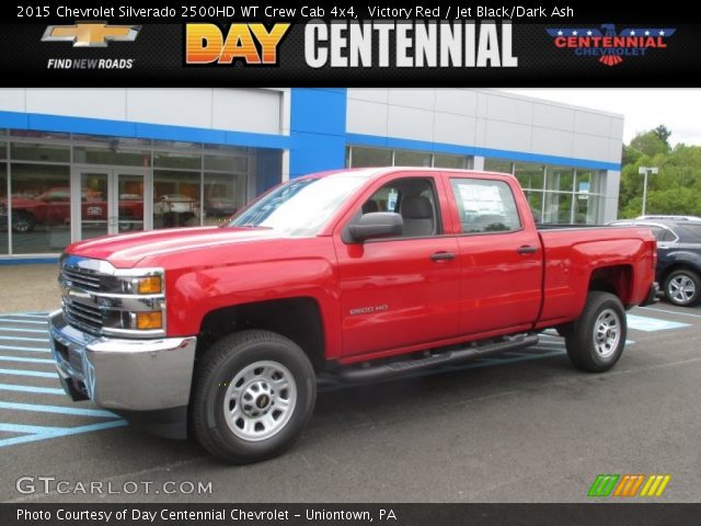 2015 Chevrolet Silverado 2500HD WT Crew Cab 4x4 in Victory Red