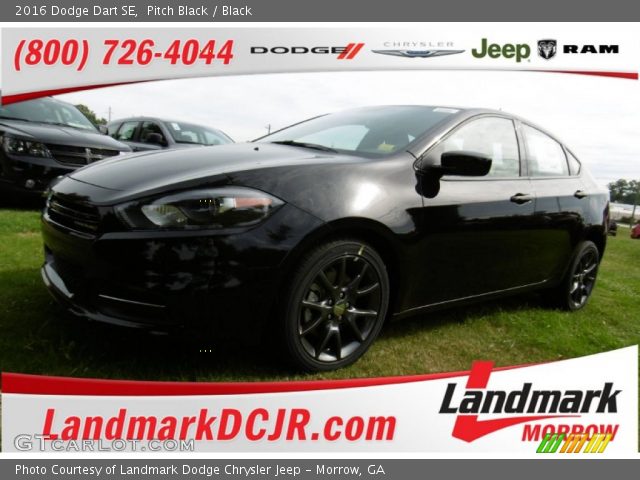 2016 Dodge Dart SE in Pitch Black