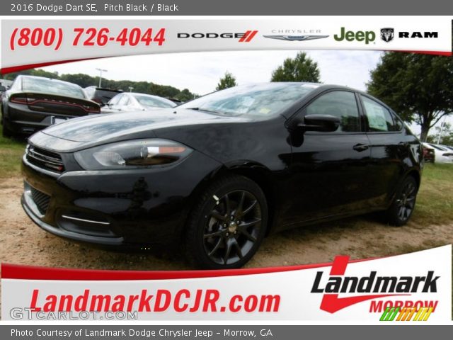 2016 Dodge Dart SE in Pitch Black