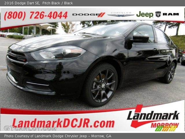 2016 Dodge Dart SE in Pitch Black