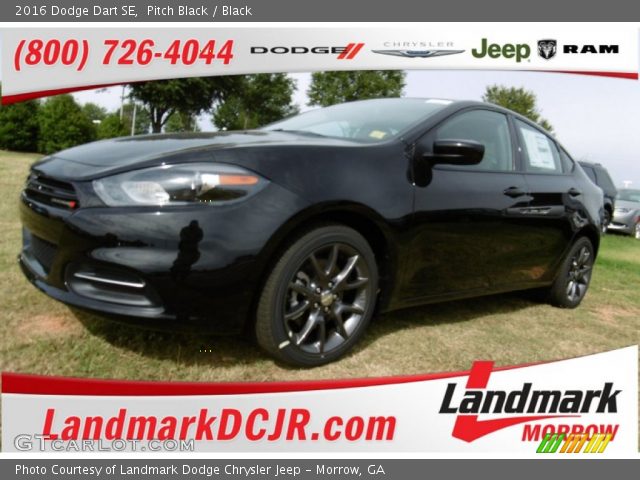 2016 Dodge Dart SE in Pitch Black