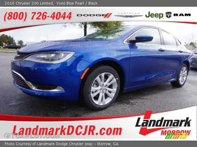 2016 Chrysler 200 Limited in Vivid Blue Pearl