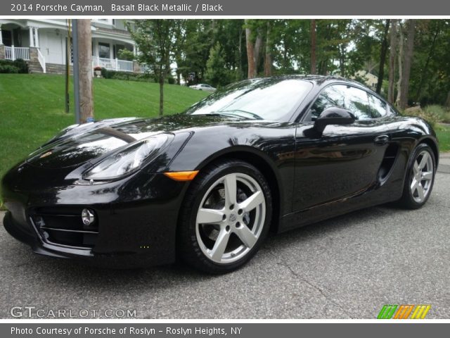 2014 Porsche Cayman  in Basalt Black Metallic