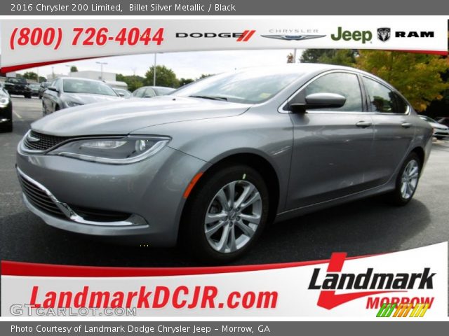 2016 Chrysler 200 Limited in Billet Silver Metallic