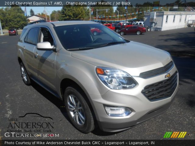 2016 Chevrolet Equinox LT AWD in Champagne Silver Metallic