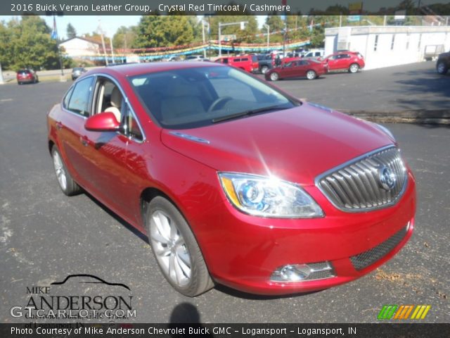 2016 Buick Verano Leather Group in Crystal Red Tintcoat