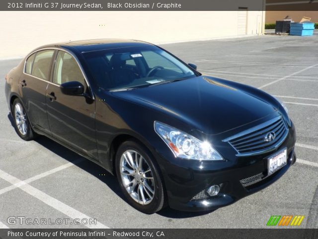 2012 Infiniti G 37 Journey Sedan in Black Obsidian