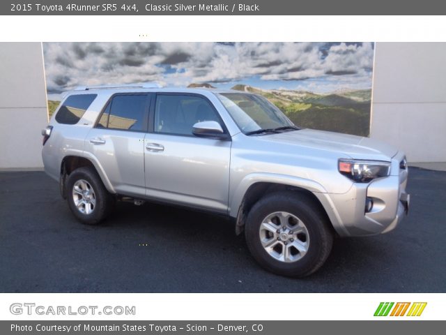 2015 Toyota 4Runner SR5 4x4 in Classic Silver Metallic