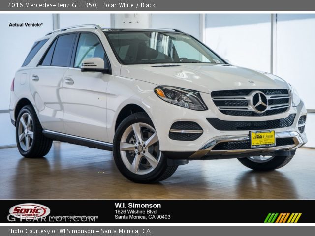 2016 Mercedes-Benz GLE 350 in Polar White