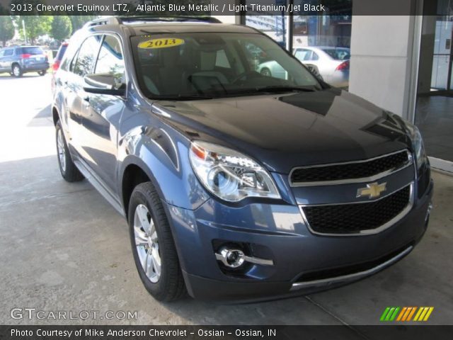 2013 Chevrolet Equinox LTZ in Atlantis Blue Metallic