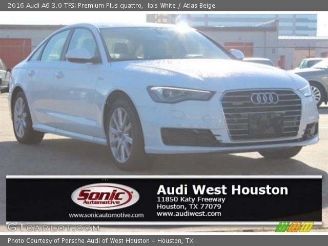 2016 Audi A6 3.0 TFSI Premium Plus quattro in Ibis White