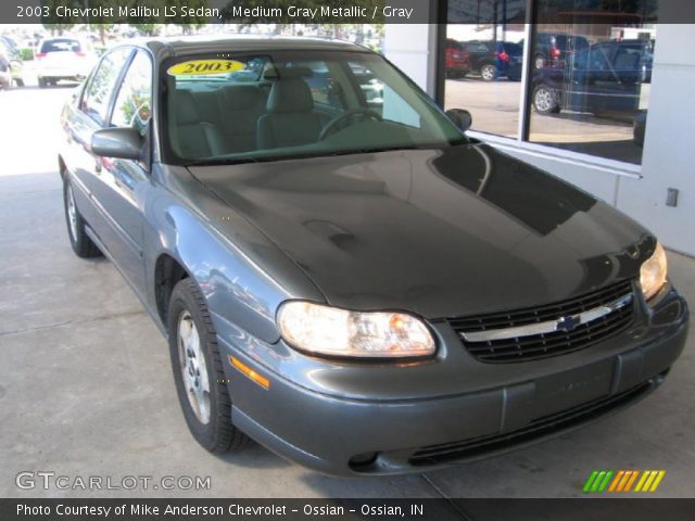 2003 Chevrolet Malibu LS Sedan in Medium Gray Metallic
