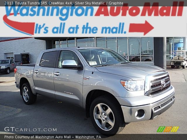 2013 Toyota Tundra SR5 CrewMax 4x4 in Silver Sky Metallic