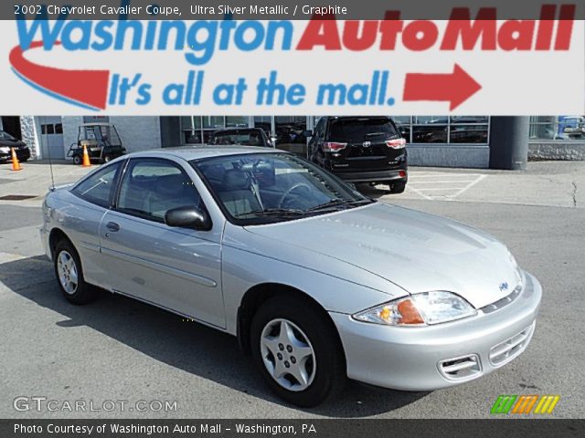 2002 Chevrolet Cavalier Coupe in Ultra Silver Metallic