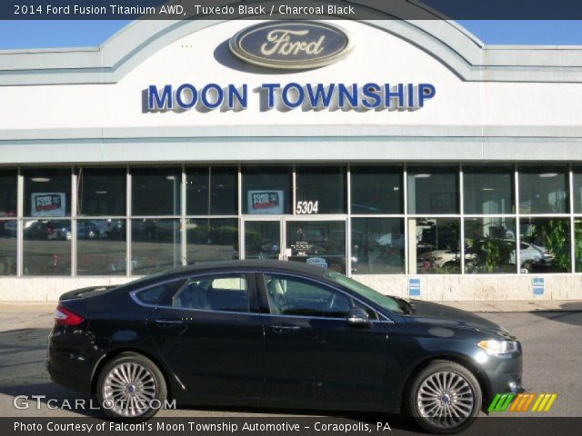 2014 Ford Fusion Titanium AWD in Tuxedo Black