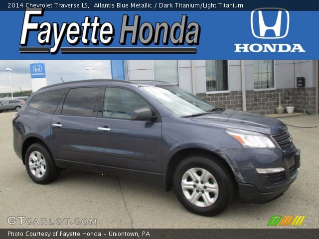 2014 Chevrolet Traverse LS in Atlantis Blue Metallic