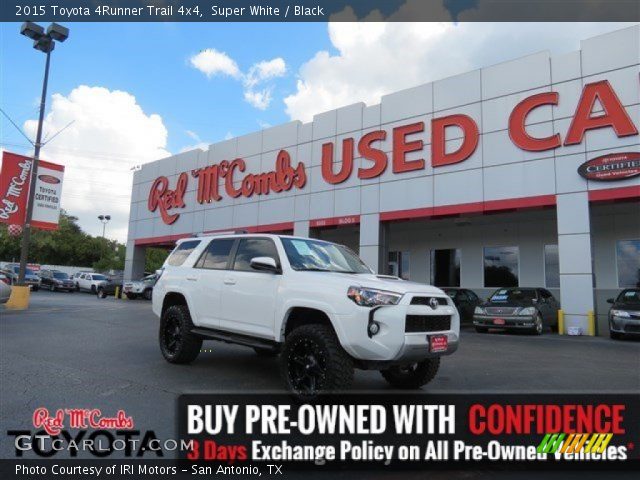 2015 Toyota 4Runner Trail 4x4 in Super White