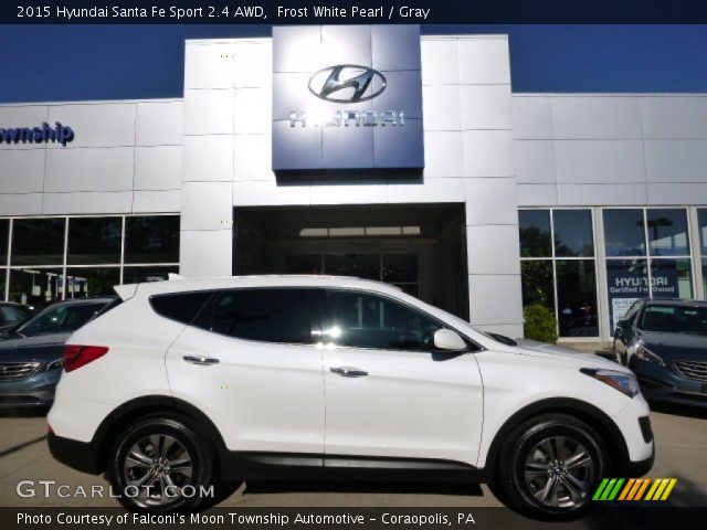 2015 Hyundai Santa Fe Sport 2.4 AWD in Frost White Pearl