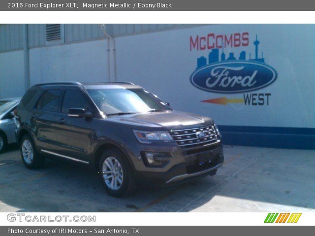 2016 Ford Explorer XLT in Magnetic Metallic