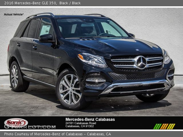 2016 Mercedes-Benz GLE 350 in Black