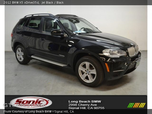 2012 BMW X5 xDrive35d in Jet Black