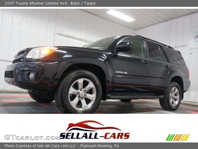 2007 Toyota 4Runner Limited 4x4 in Black