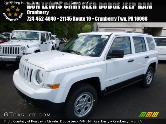2016 Jeep Patriot Sport 4x4 in Bright White