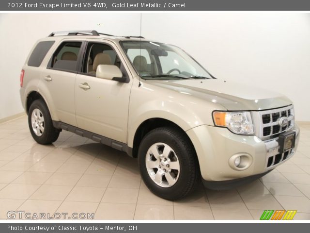 2012 Ford Escape Limited V6 4WD in Gold Leaf Metallic