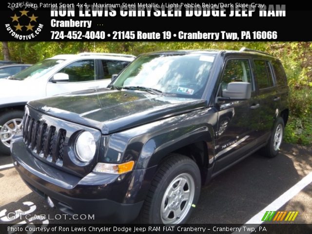 2016 Jeep Patriot Sport 4x4 in Maximum Steel Metallic