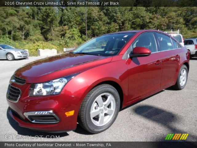 2016 Chevrolet Cruze Limited LT in Siren Red Tintcoat