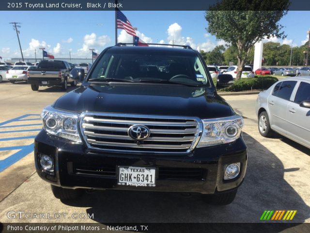 2015 Toyota Land Cruiser  in Black