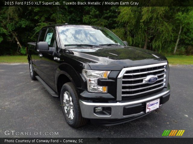 2015 Ford F150 XLT SuperCab in Tuxedo Black Metallic