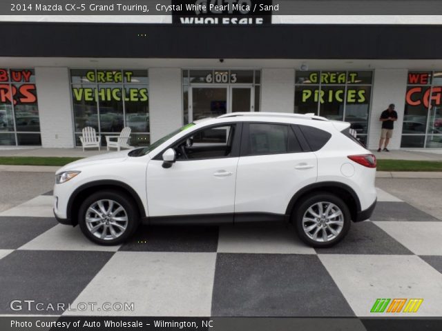 2014 Mazda CX-5 Grand Touring in Crystal White Pearl Mica