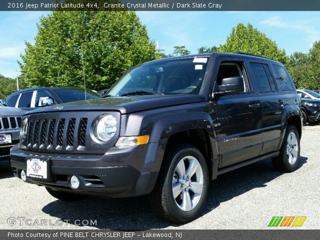 2016 Jeep Patriot Latitude 4x4 in Granite Crystal Metallic