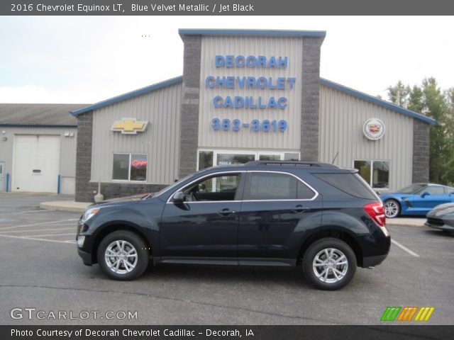 2016 Chevrolet Equinox LT in Blue Velvet Metallic