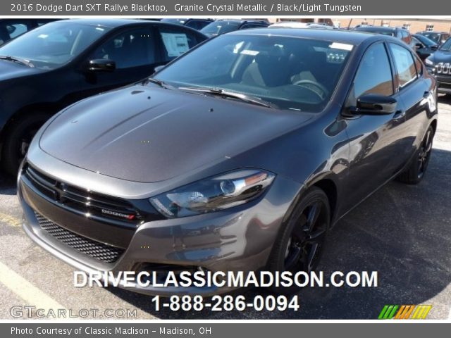 2016 Dodge Dart SXT Rallye Blacktop in Granite Crystal Metallic
