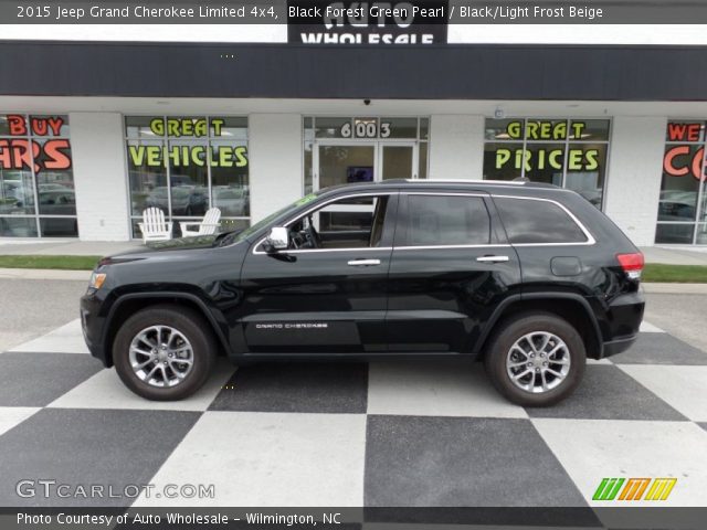 2015 Jeep Grand Cherokee Limited 4x4 in Black Forest Green Pearl