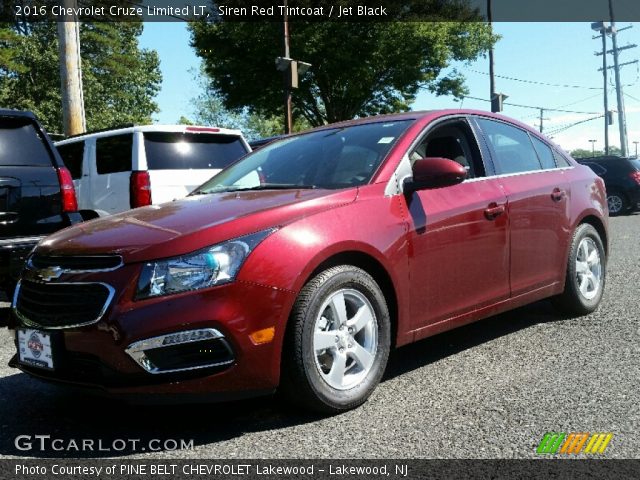 2016 Chevrolet Cruze Limited LT in Siren Red Tintcoat