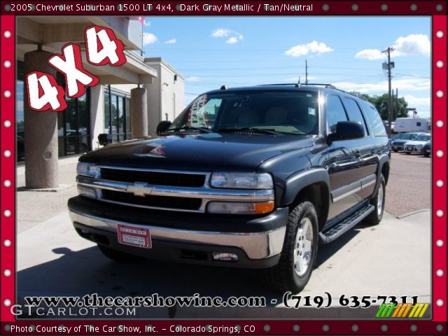 2005 Chevrolet Suburban 1500 LT 4x4 in Dark Gray Metallic
