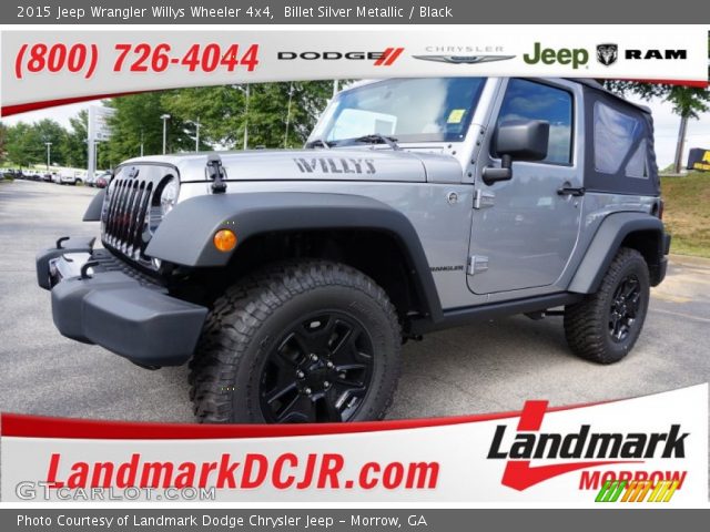 2015 Jeep Wrangler Willys Wheeler 4x4 in Billet Silver Metallic