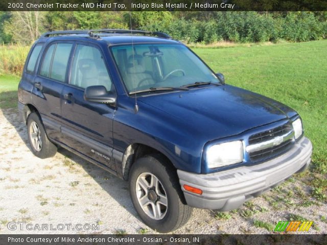 2002 Chevrolet Tracker 4WD Hard Top in Indigo Blue Metallic